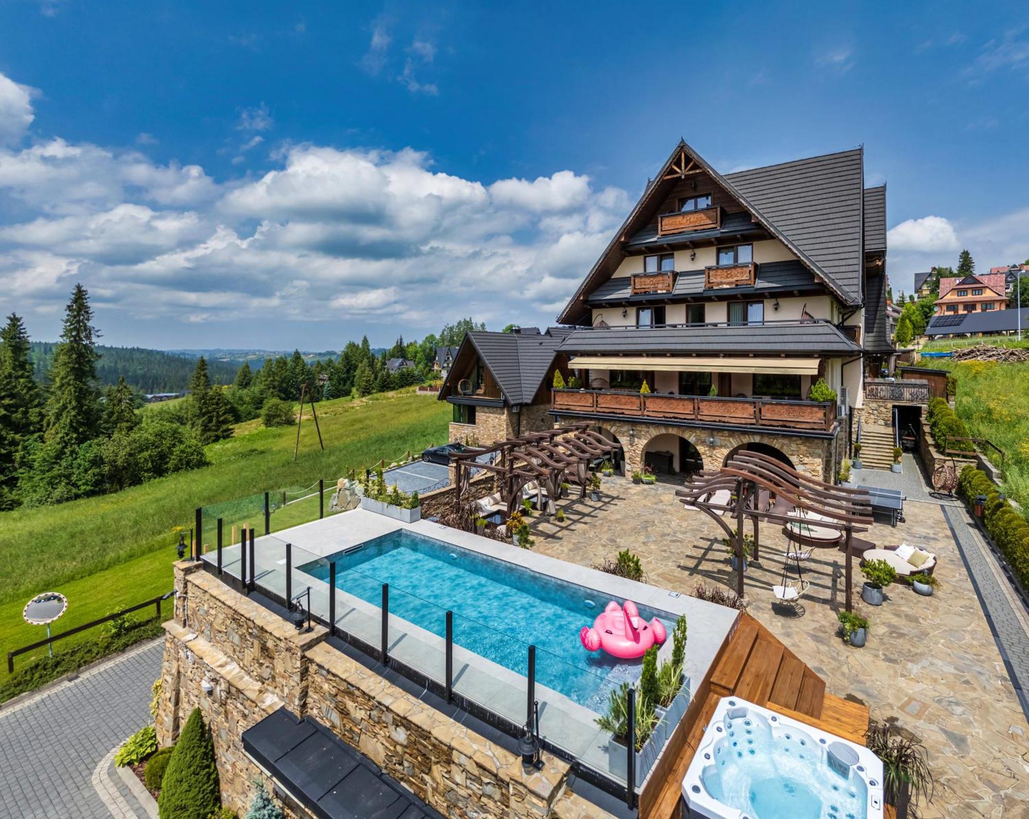 Pensjonat Orlik Mountain Resort&Spa บุโควินา ทัตซานสกา ภายนอก รูปภาพ